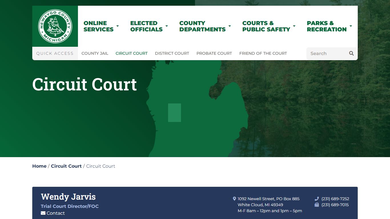 Circuit Court - Newaygo County